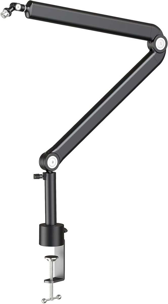 Microfoonstandaard met Universele Houder voor Razer, HyperX, Blue Yeti en SM7B - Perfect voor Podcasters en Streamers