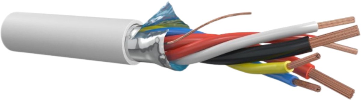 Dynamic alarmkabel LiH(st)H 6x0,22mm2 Cca-s1,d0,a1 - per rol 100 meter