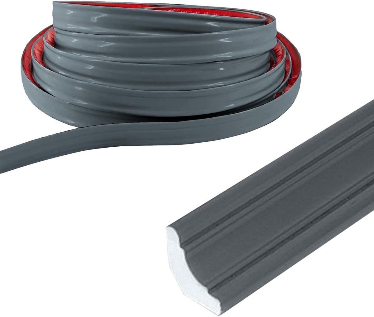 Decoratieve PVC Zelfklevende Strips van 2,5 m voor Hoek- en Randafwerking, Ideaal voor Lam