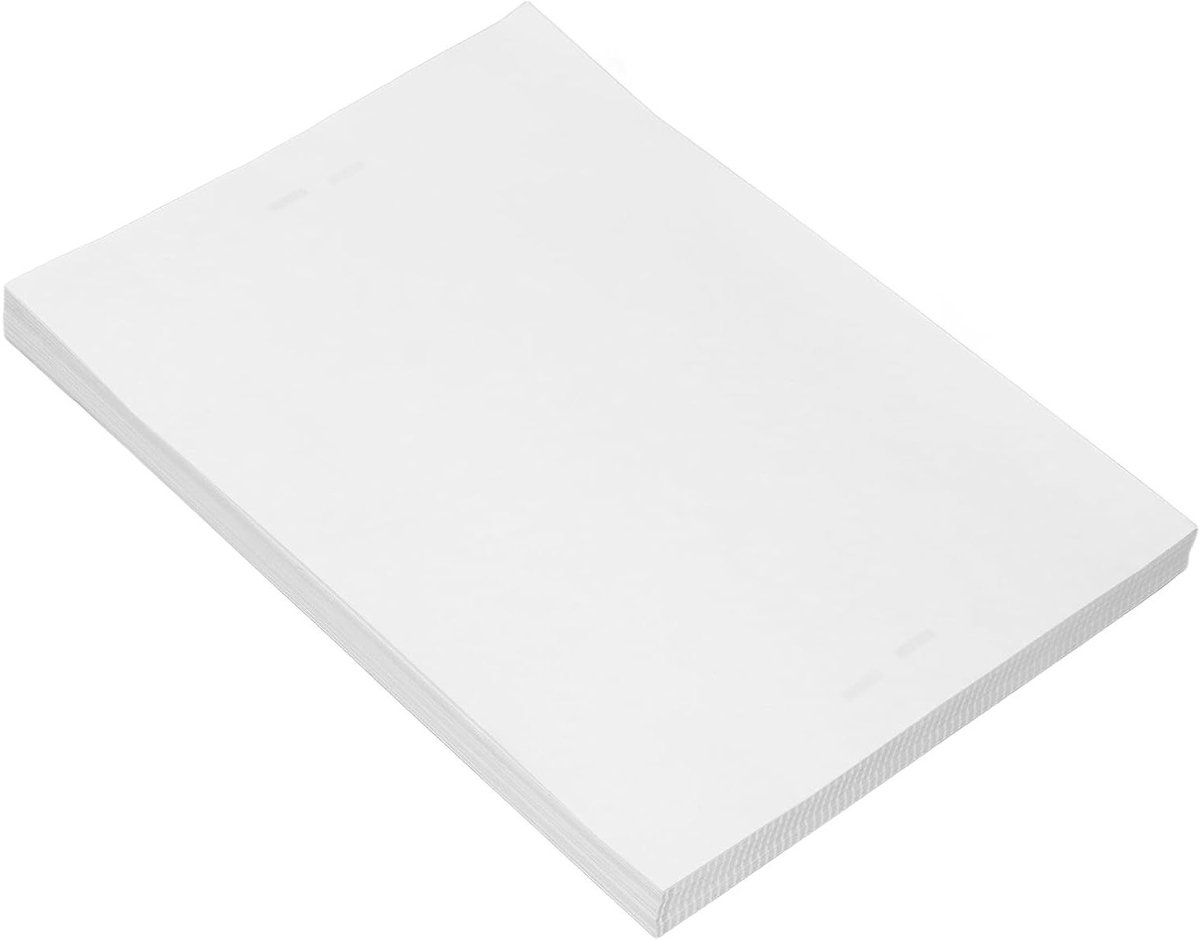Thermisch A4 Papier 210x297mm, 100 Vellen, Duurzaam en Geschikt voor Diverse Printers, Ideaal voor Label- en Documentafdrukken