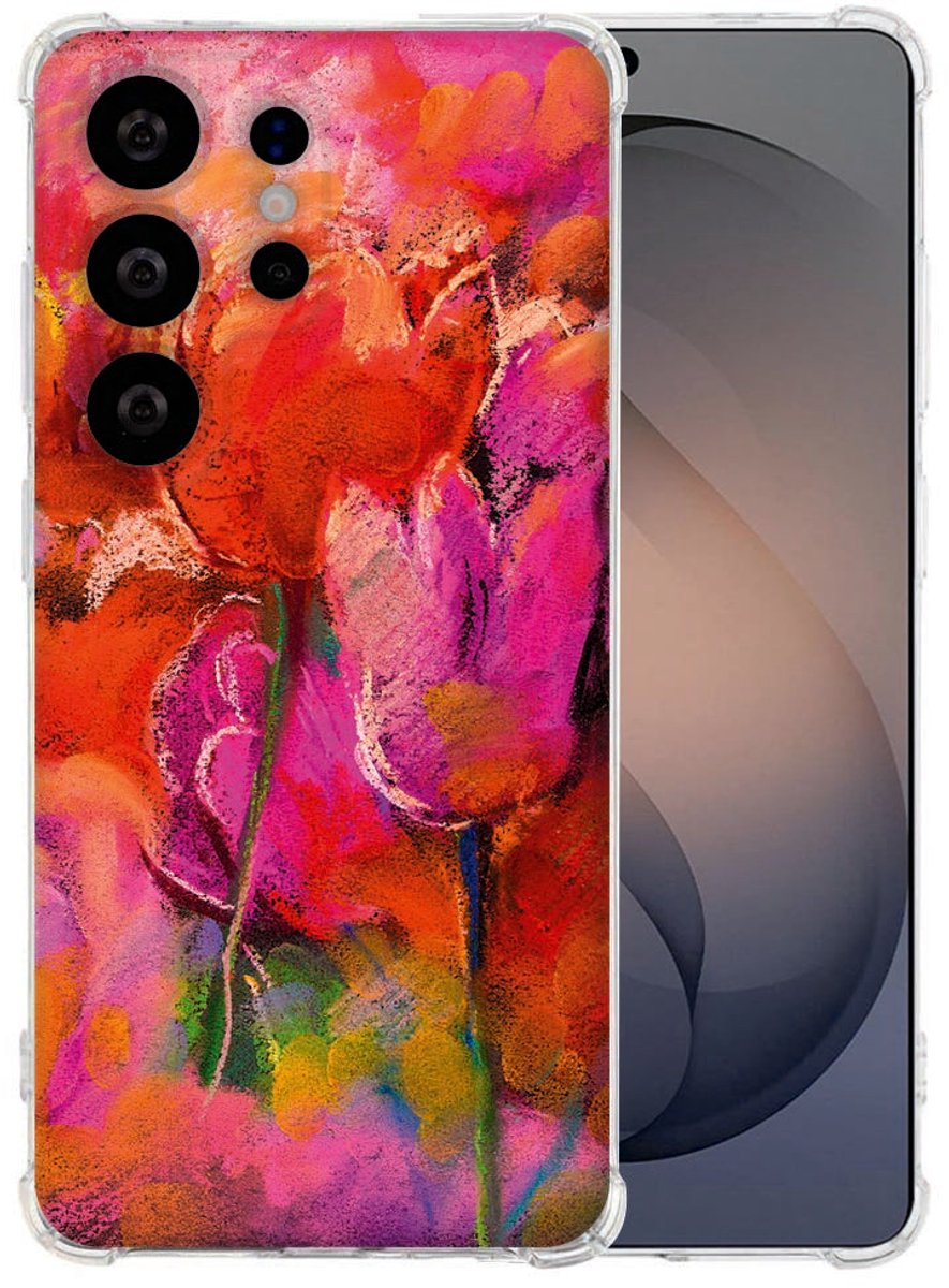 Softcase Samsung Galaxy S26 Ultra Tulips Antishock