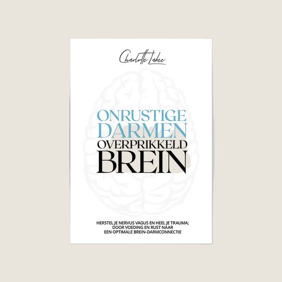 Onrustige darmen, overprikkeld brein - cover