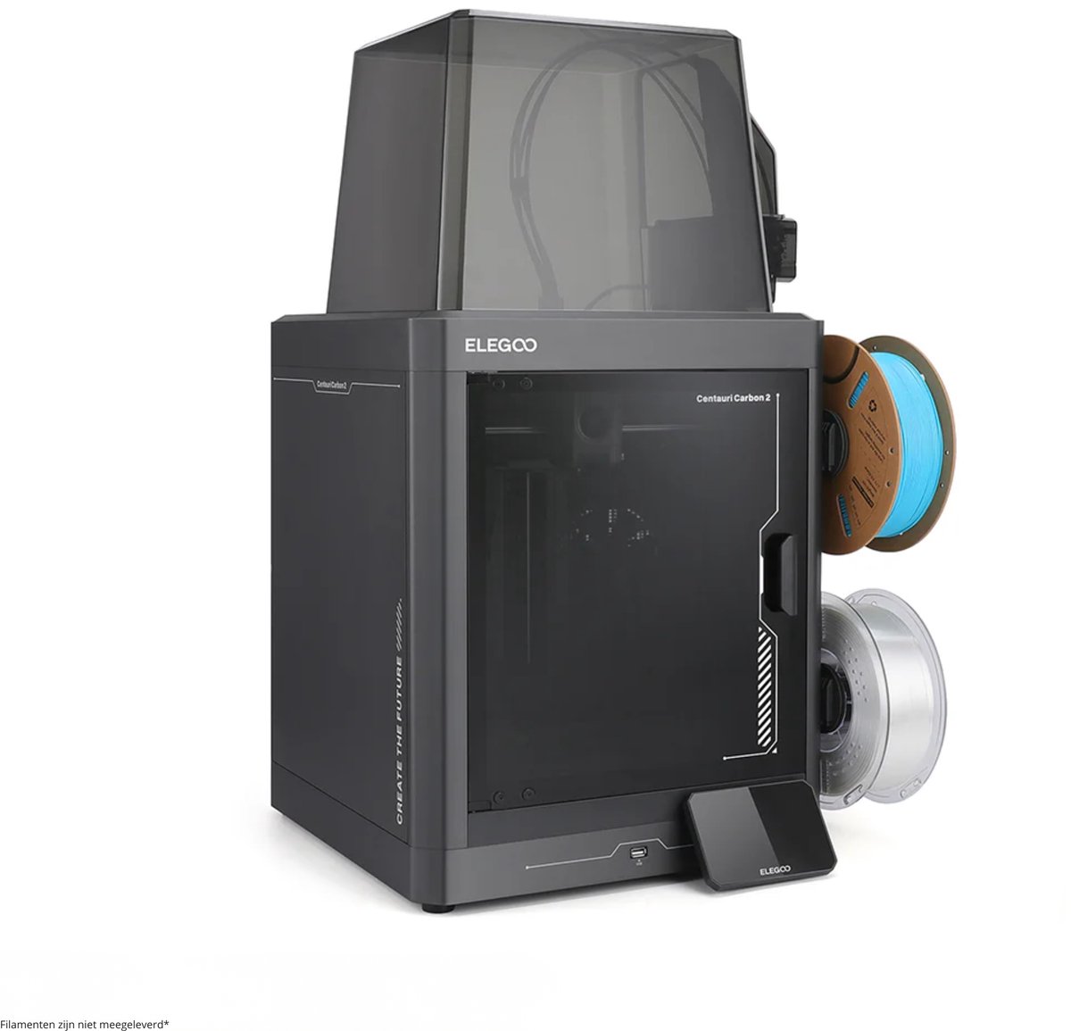 Elegoo Centauri Carbon 2 3D Printer High Speed 500–600mm/s Multi-Color – CoreXY – Gesloten Behuizing – Auto Leveling – WiFi – 256×256×256mm — afbeelding 2