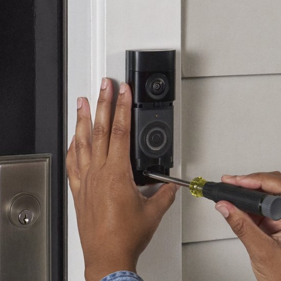 Ring Battery Video Doorbell Plus (2nd Gen) met Chime (3rd Gen) - Nickel Silver van Merkloos — afbeelding 4