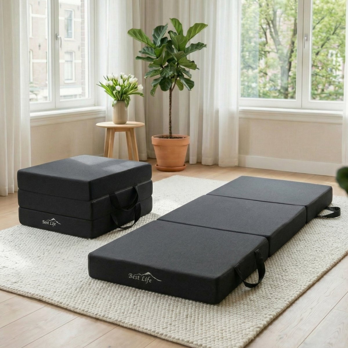 Best Life Opvouwbaar Matras 195x75 cm