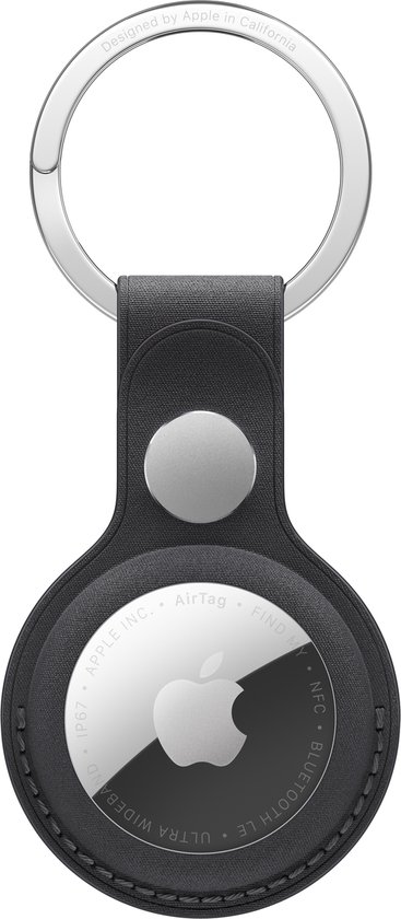 Apple AirTag FineWoven Sleutelhanger Zwart