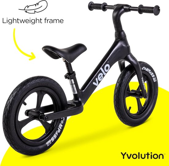 Yvolution Y Velo Pro Balance Bike Toddler Trainging Bicycle 30cm No Pedal Sport Bicycle for Kids Age 3-5 Years Old — afbeelding 5
