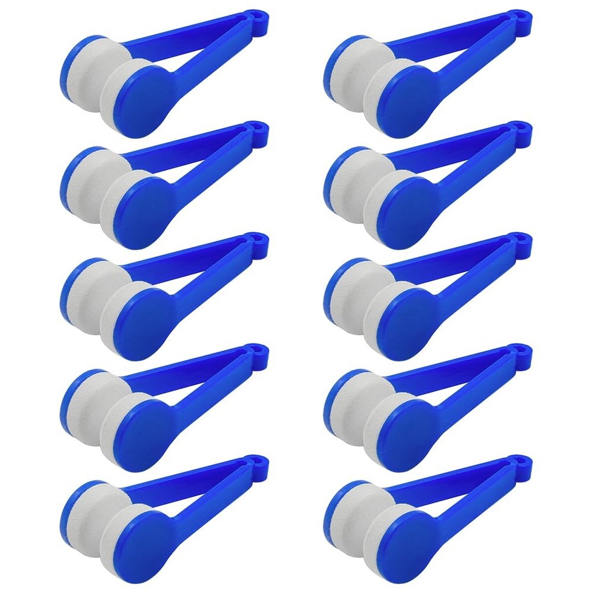 Allecto - Mini Microfiber Glazenreiniger Set - Zachte Borstels voor Glazen en Zonnebrillen
