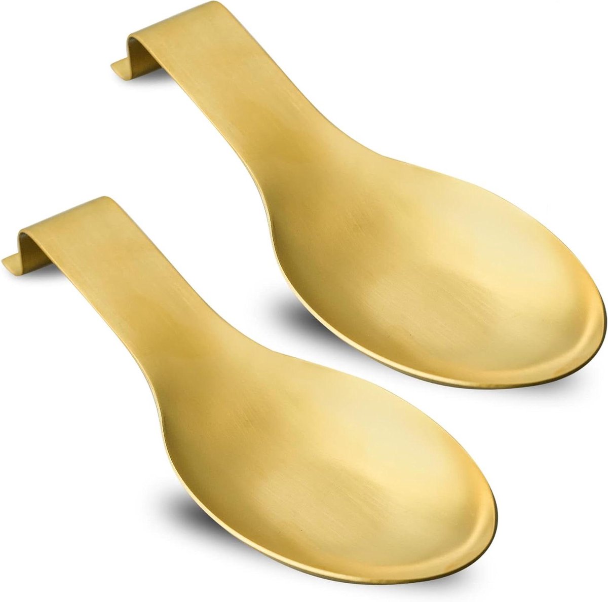 Lepelsteun Aanrecht - Kookgerei Houder - Schoon Koken - Grote Capaciteit - 25 x 95 cm - Goud