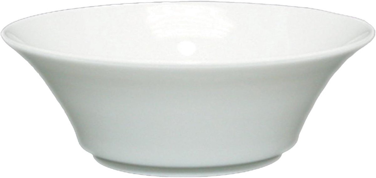 Serveer schalen - Ronde schalen - Diner presentatie - Restaurant kwaliteit - 19.5 cm - Wit