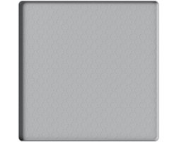 Siliconen Beschermmat - Apparaat Onderlegger - Vloer Beschermen - Verhoogde Lekkage Rand - 50x50 cm - Grijs
