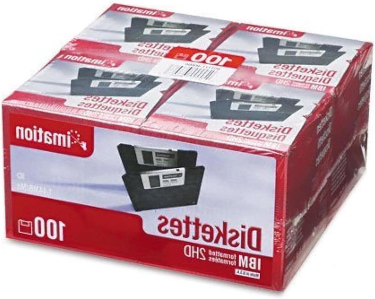 Opslag Media - Computer Diskettes - Data Opslag - Antistatisch Ontwerp - 35 Inch - Zwart