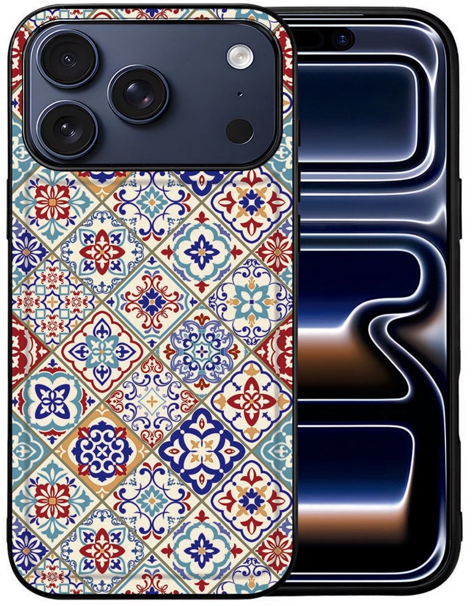Telefoonhoesje Tiles Color Apple iPhone 17 Pro