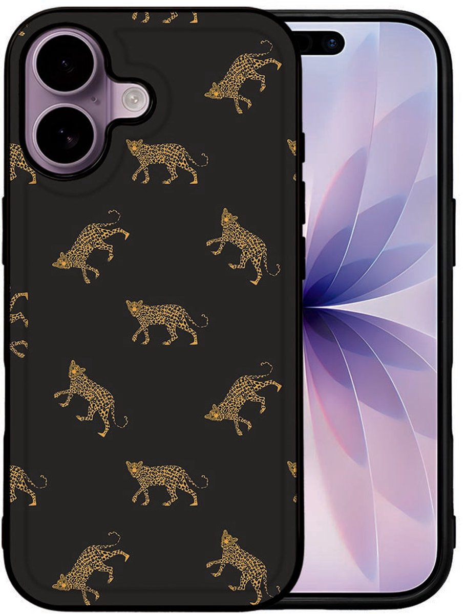 voor Backcover Hoesje Apple iPhone 17 Leopards