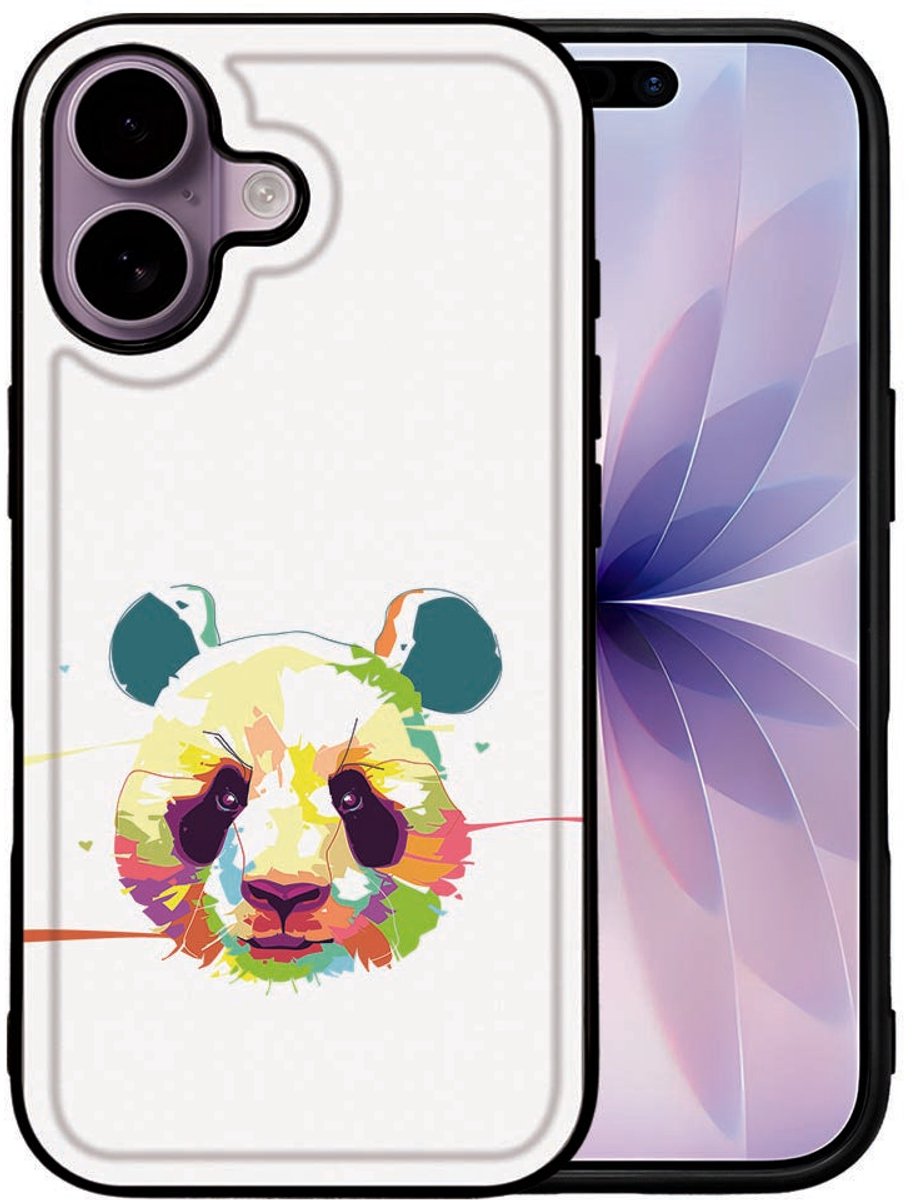 Backcover Hoesje Apple iPhone 17 Panda Color