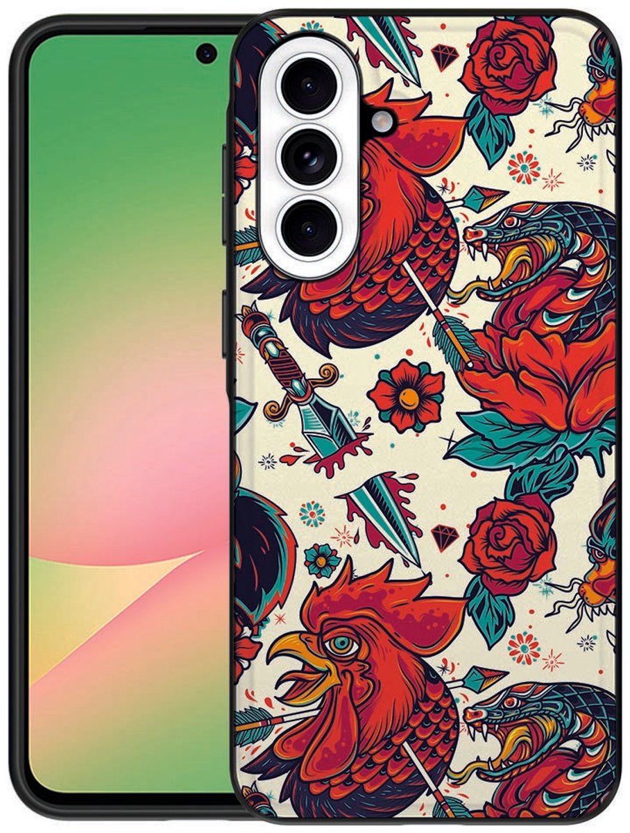 Samsung Galaxy A57 TPU Hoesje Old Skool