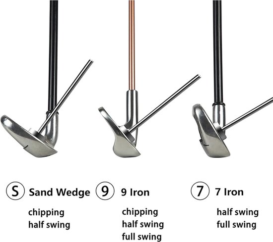 Golf Swing Trainer - Golf Trainingshulp - Golfkracht Verbeteren - Flexibele As - 95 cm van GOLF — afbeelding 4