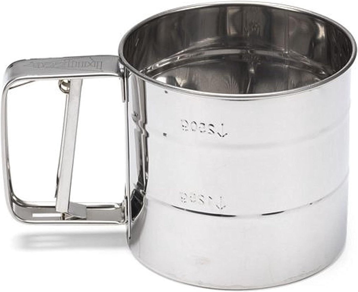 Meelzeef - Zeef - Bakken - Roestvrij staal - 350 gram