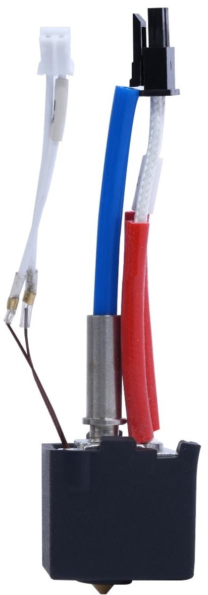 Allecto - 2 Extruder Hot End Kit - 3D Printer Accessoire - 24V 60W Temperatuur Resistenter Nozzle
