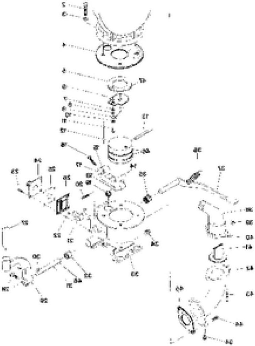 Reparatiekit Toilet - Toilet Onderdelen - Sanitair Onderhoud - Model K-H - 17237 g - Niet gespecificeerd