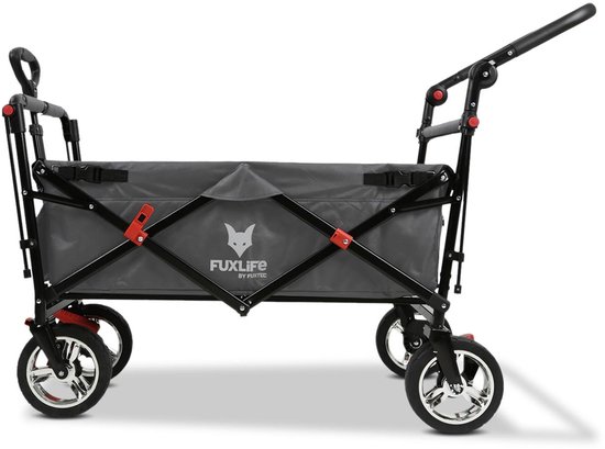 FUXTEC Bolderkar CT-700 - opvouwbaar - grijs van FUXTEC — afbeelding 3