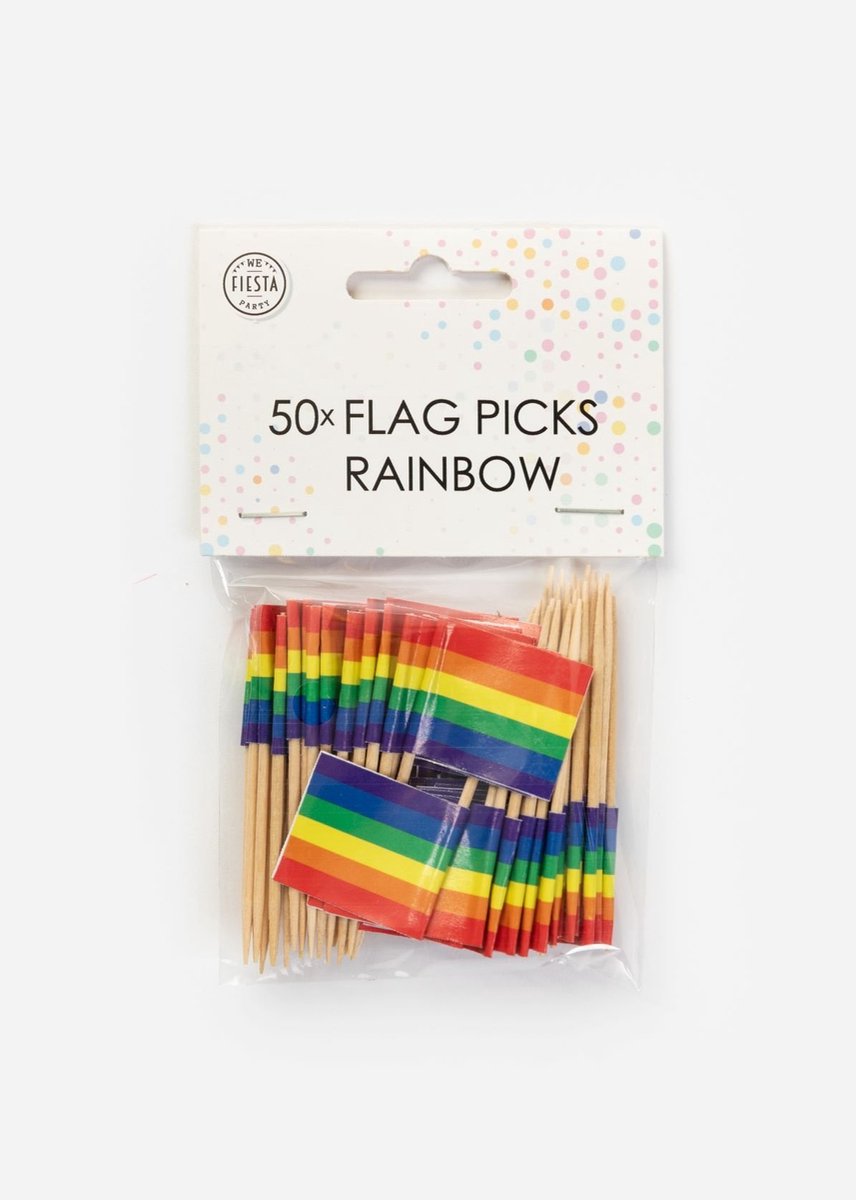 Wefiesta - Prikkers Regenboog (50 stuks)
