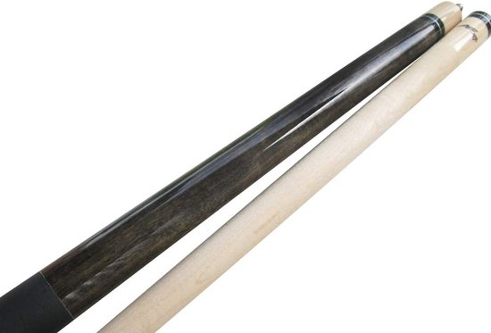 Biljart Keu Junior - Pool Keu - Biljart Spelen - Esdoorn Hout - 42-52 inch - Paars Bruin Zwart Grijs — afbeelding 4