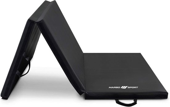 Klapmat met klittenband - Trainingsmat Gymnastiekmat - Veilig Sporten - Waterdicht en antislip - 180 x 90 x 5 cm — afbeelding 5