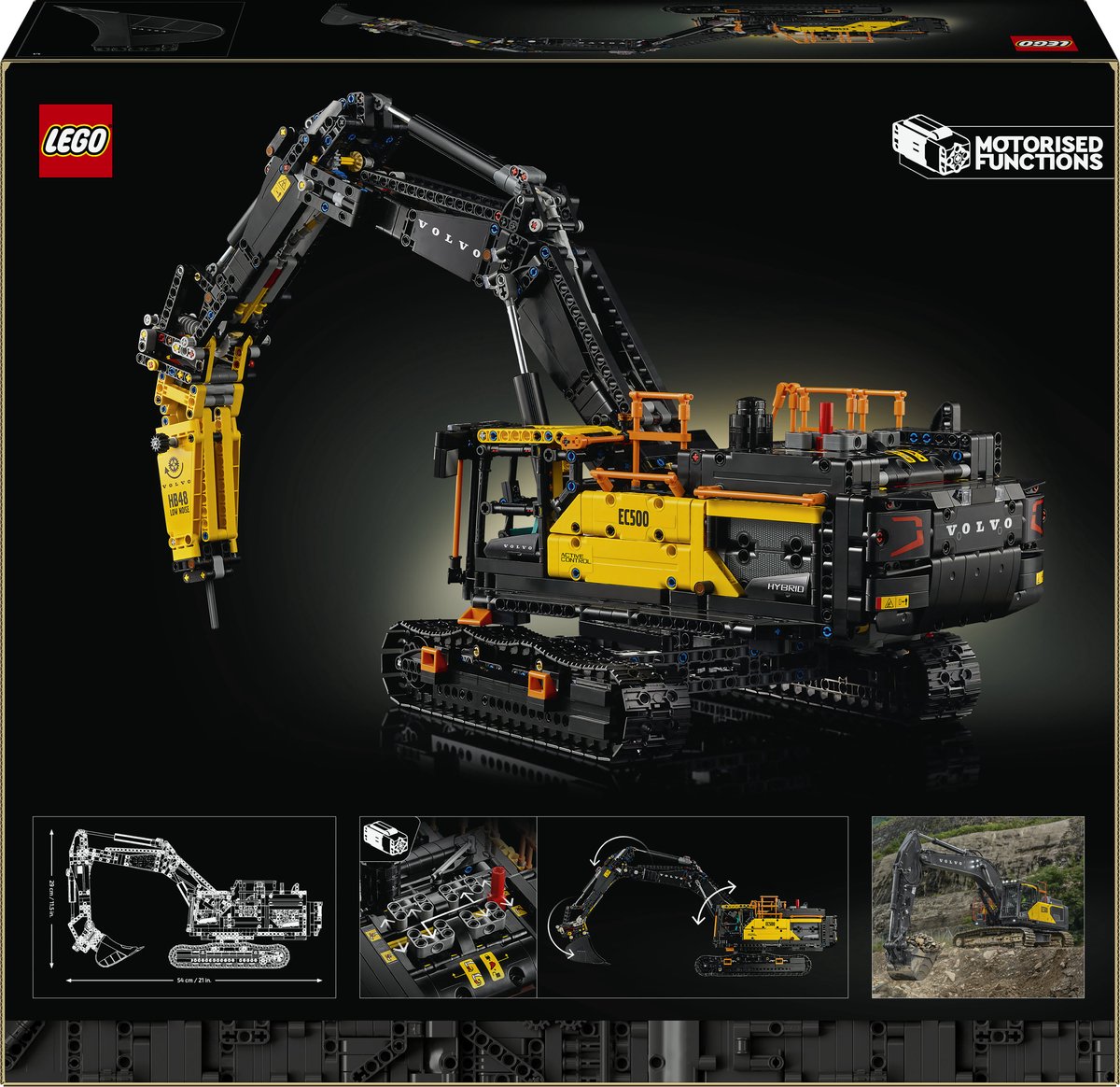 LEGO® Technic Volvo EC500 Hybrid Graafmachine - 42215 — afbeelding 12