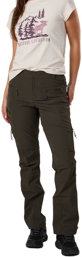 Pantalon Swedemount Stryn Ripstop Stretch – pantalon d'extérieur pour femme – Taille 38
