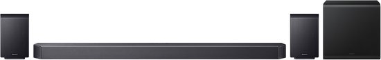 Samsung HW-Q930F Soundbar 9.1.4 Dolby Atmos DTS:X Draadloos Subwoofer 2025 Zwart