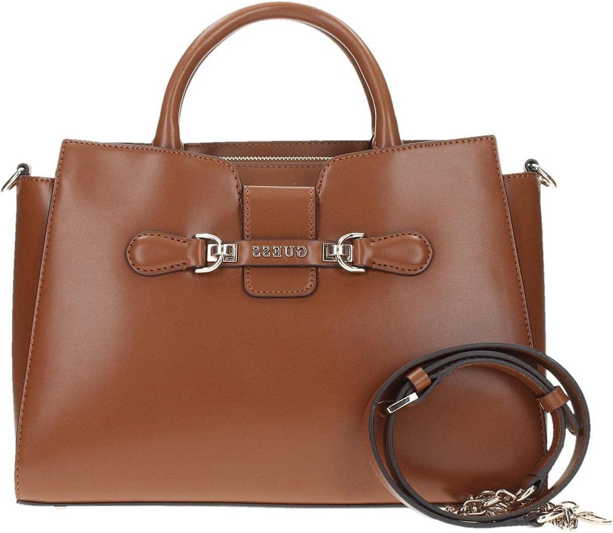 Dames Handtas - Schoudertas Crossbody - Dagelijks Gebruik - Stijlvol Design - N.v.t. - Cognac