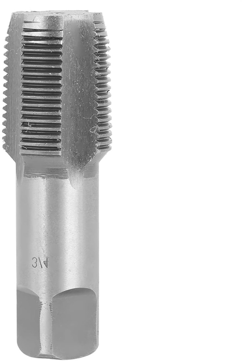 Draad tap voor 3/4" BSP pijp, hoogwaardige stalen tappen voor draadreparatie en onderhoud, tapping tools voor precisiewerk