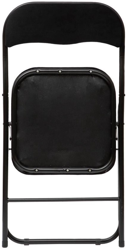 Chaise - Pliable - Zwart