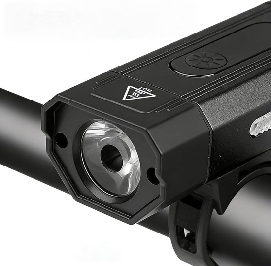 VHV - Fiets voorlamp - stuurverlichting voor fiets - 800 lumen - USB oplaadbaar - IPX6 waterdicht - 5 lichtstanden - voor nachtritten, stadsfiets, racefiets en mountainbike — afbeelding 5