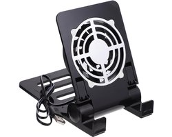 VHV - Telefoonkoeler - USB koelventilator voor smartphone - USB aansluiting - stille werking - opvouwbaar - voor smartphone gaming, video, kantoor en onderweg