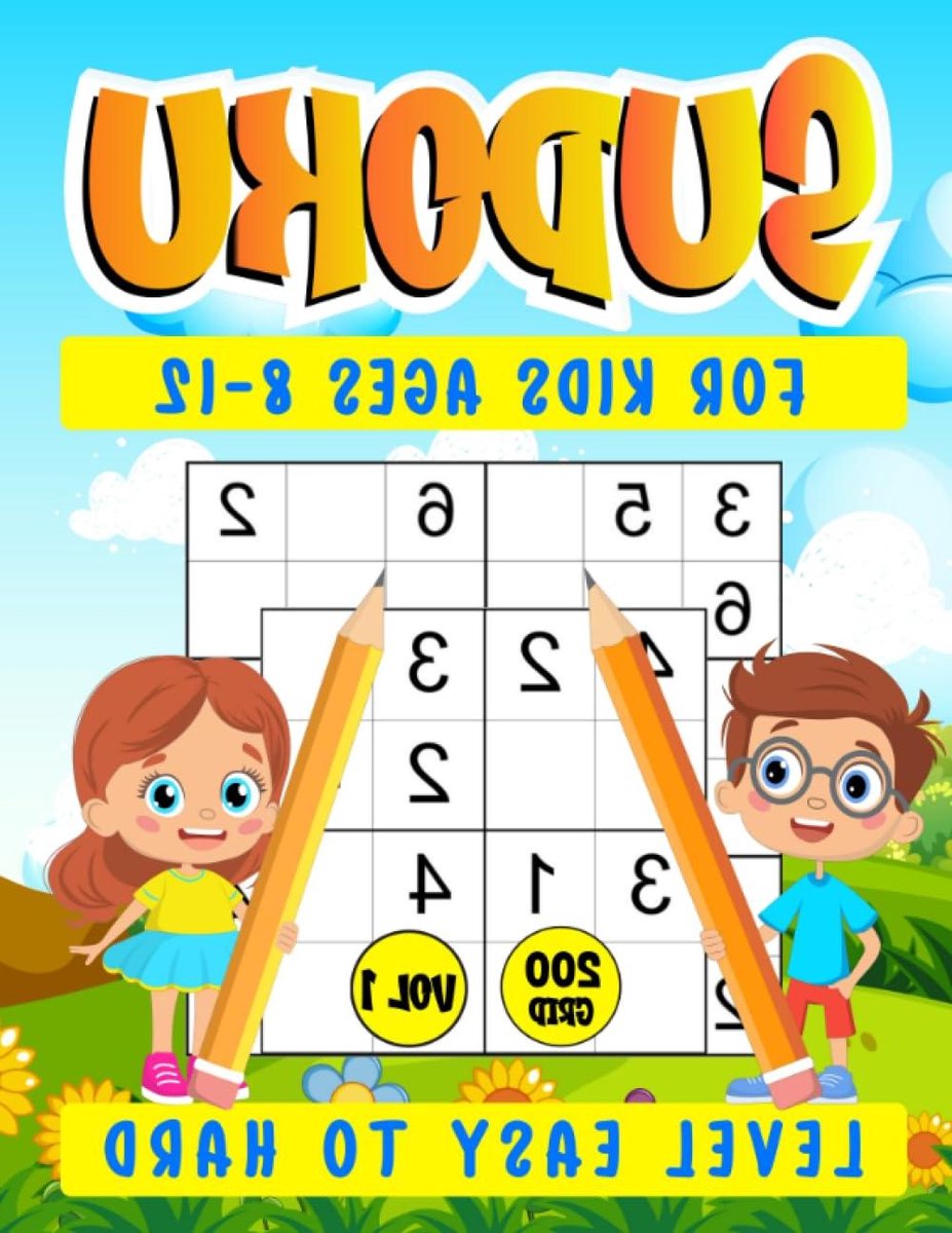 Sudoku Kinderboek - Puzzelboek Logica - Hersenen Trainen - 4x4 en 6x6 Puzzels - 22 x 28 cm - Niet gespecificeerd