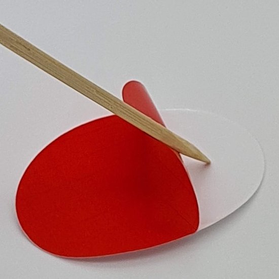 Reparatiepleisters - Zelfklevende patches - Kleding herstellen - Waterdichte scheurvastheid - 11 stuks - Rood — afbeelding 2