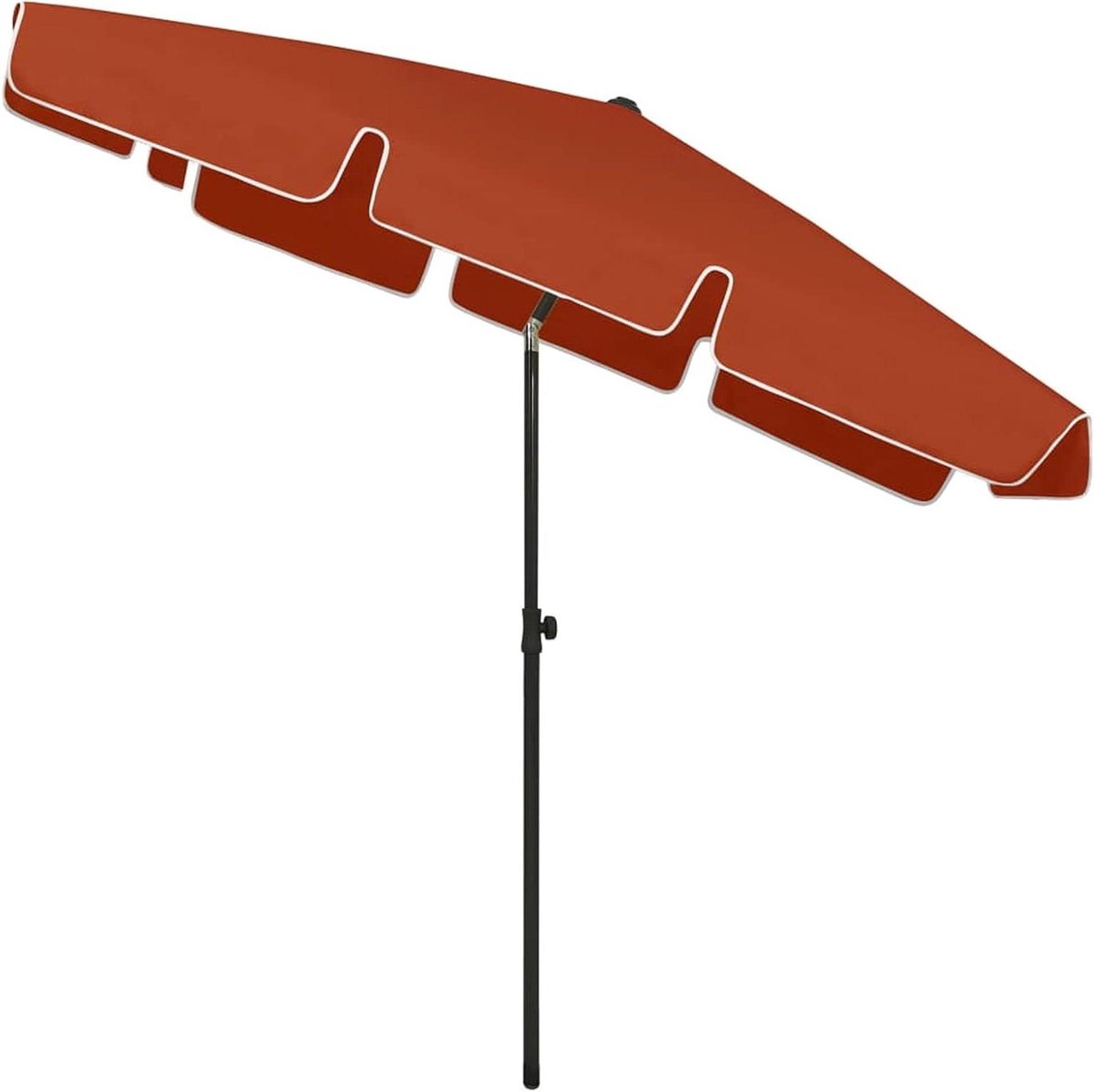 Strandparasol Kantelbaar - Balkonscherm Tuinscherm - Zon Beschermen - UV Bestendig Polyest