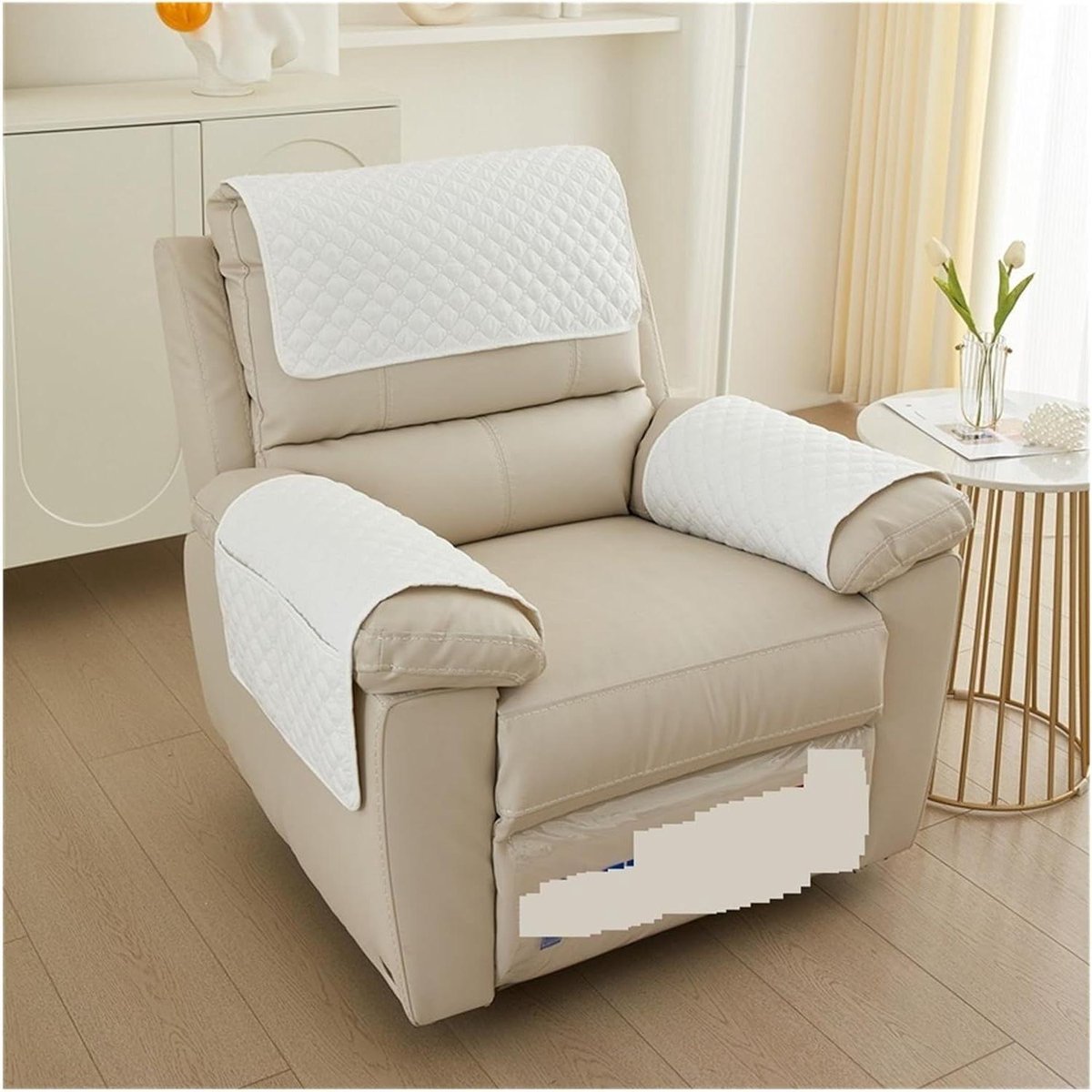 Sofa Armsteun Covers - Bank Armleuning Hoezen - Meubelbescherming - Antislip Waterbestendig - 1 Stuks - A9
