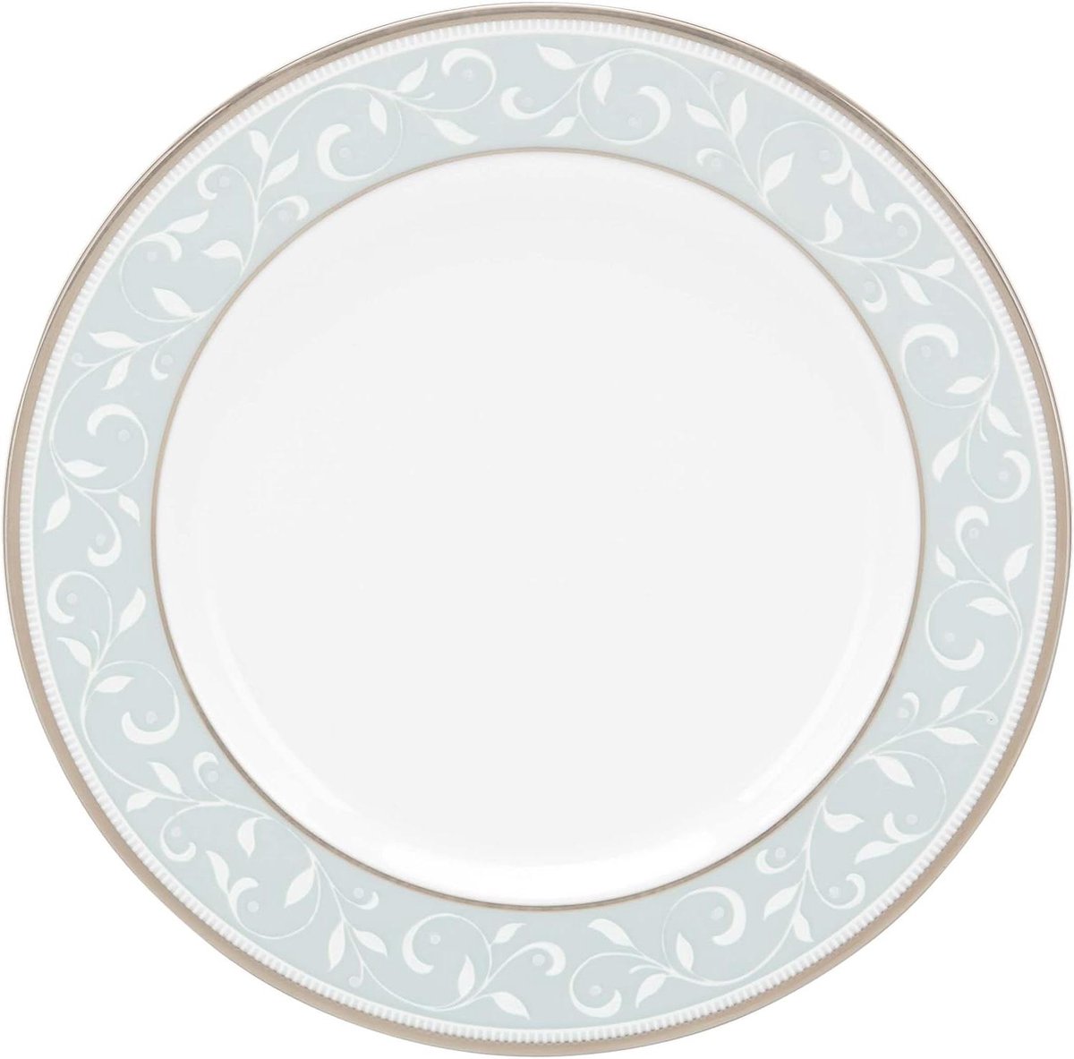Opaal Boter Plaat - Wit Porselein Bord - Eten Serveren - Vaatwasmachinebestendig - 6 Inch Diameter - Wit