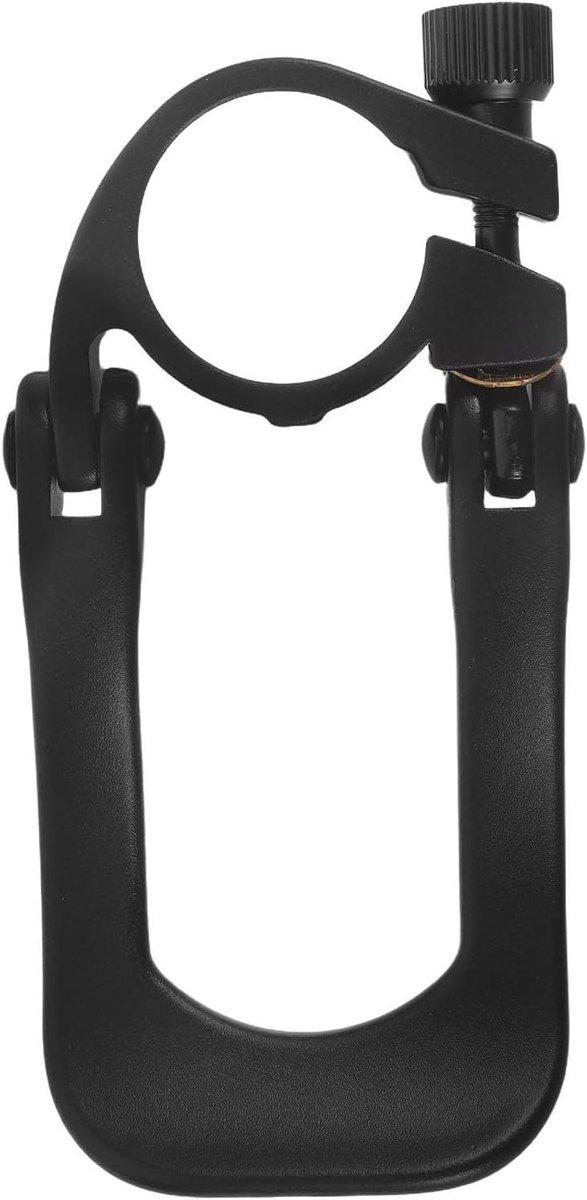 Fiets Zadelpen Klem - Zadelpenklem Quick Release - Fiets Zadel Verstellen - U-Vorm Stabiliteit - 34.9 mm - Zwart