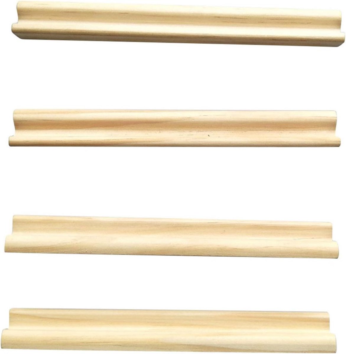 Houten Dominostenen Houders en Trein Spelaccessoires