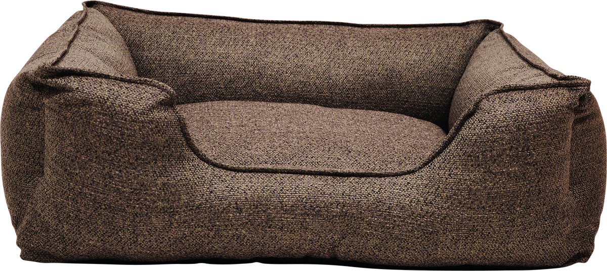 Jack and Vanilla Orthopedische Hondenmand Clifton Bruin 80 x 65 x 25 cm - Hond