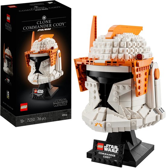 LEGO Star Wars Clone Commander Cody Helm Bouw en Decoratie Set voor Volwassenen - 75350