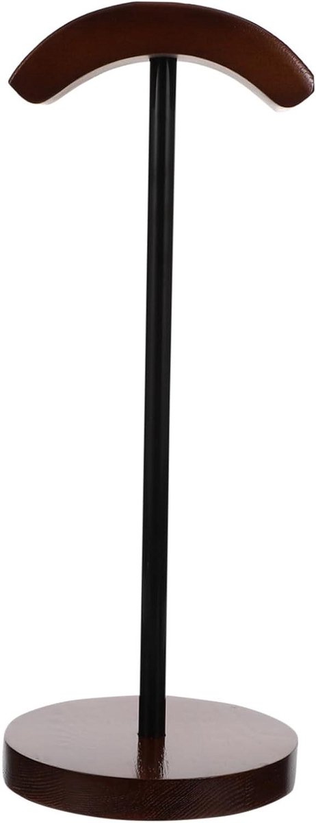 Hoofdtelefoonrek - Headset houder - Bureau organiseren - Stabiele basis - 34 cm lengte - Koffie