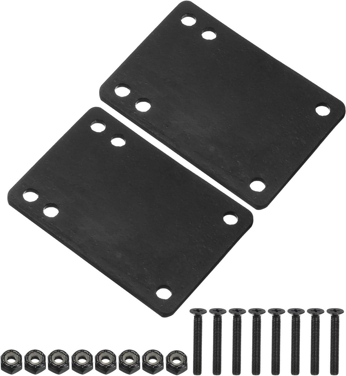 Skateboard Riser Pads Schokdempers Skateboarden PU Hoekige Wedge 2 Set
