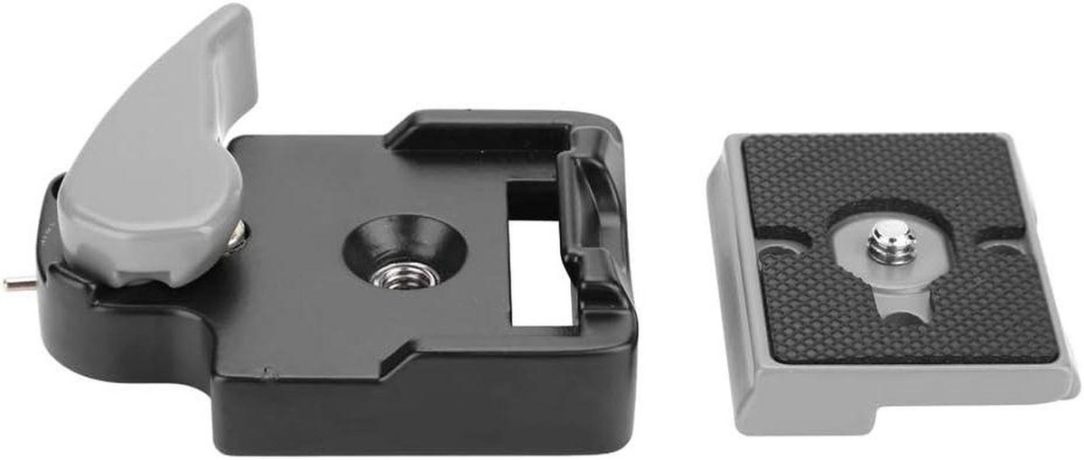 Statiefplaat - Camera adapter - Snel verwisselen - Aluminium legering - 5 x 3 x 2 cm - Zwart