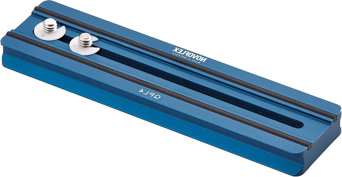 Koppelingsplaat - Snelwisselplaat - Camera Stabilisatie - ARCA-compatibel - 155 cm lang - Zwart