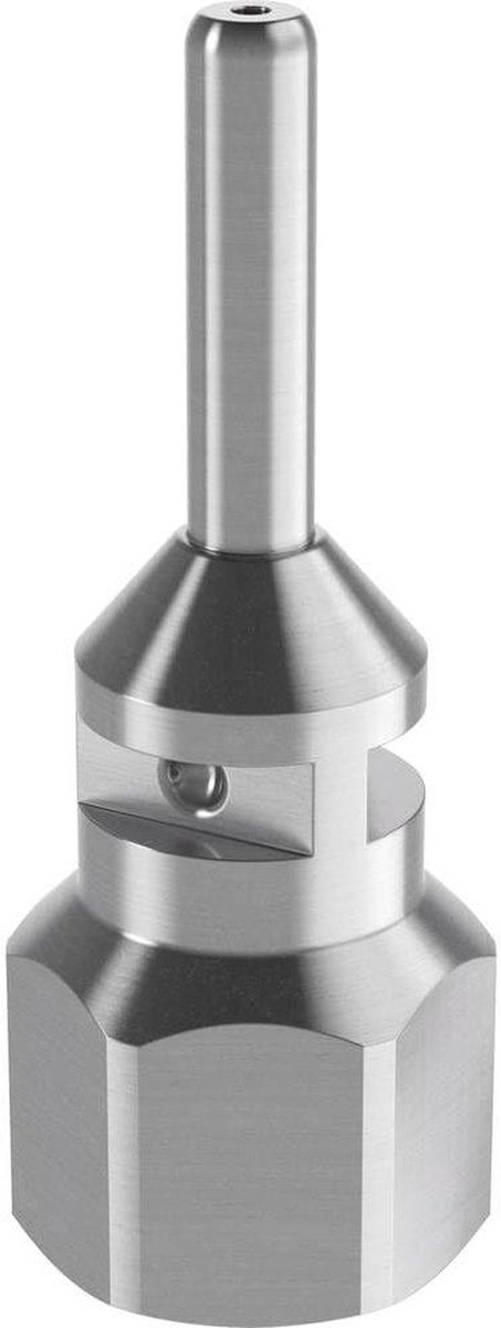 Lang Mondstuk - Precisie Spuitmond - Nauwkeurig Lijmen - Fijne Lijmtoepassingen - 15 mm - Aluminium